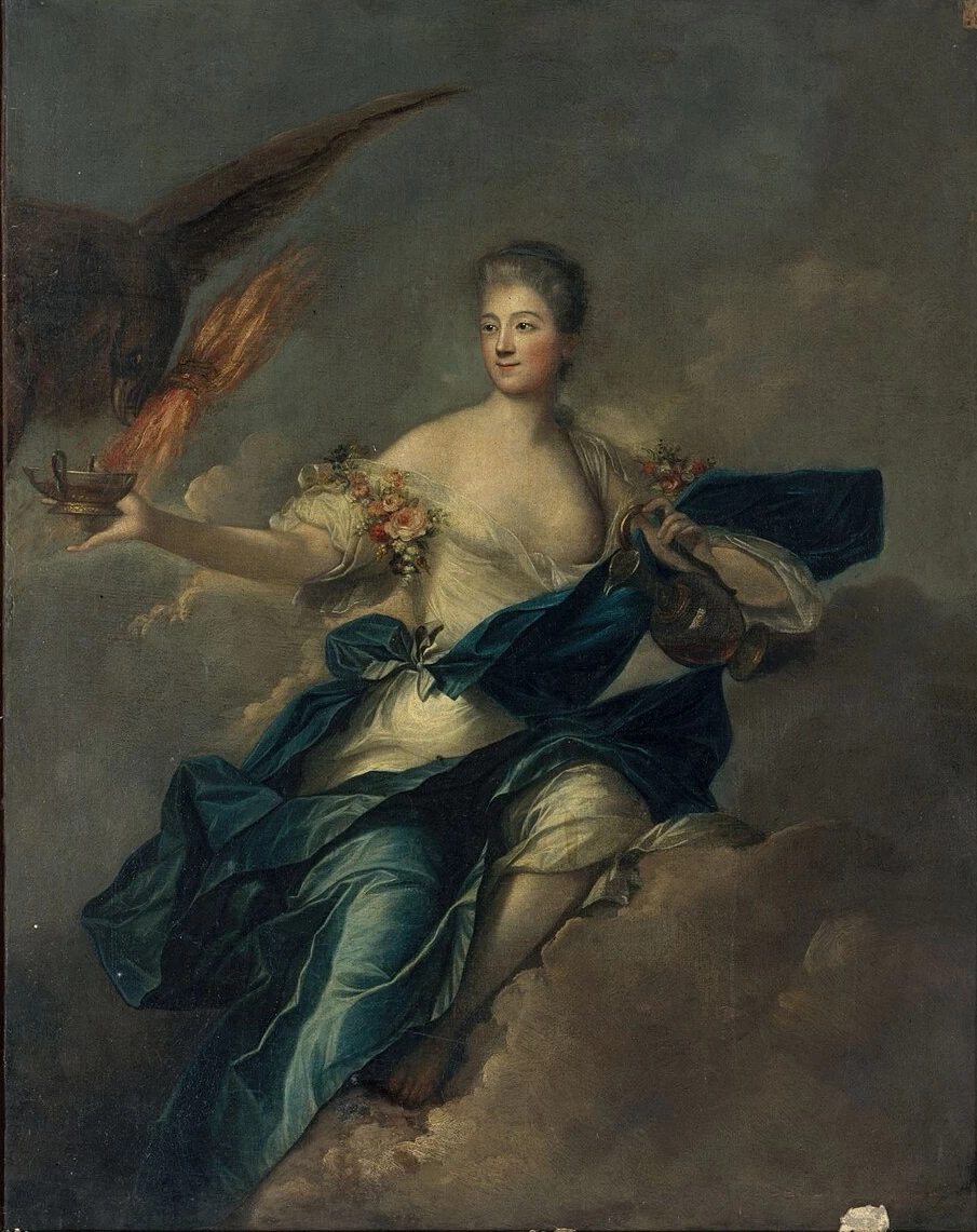 Presunto ritratto di Madame de Mailly come Ebe - Museo Carnavalet